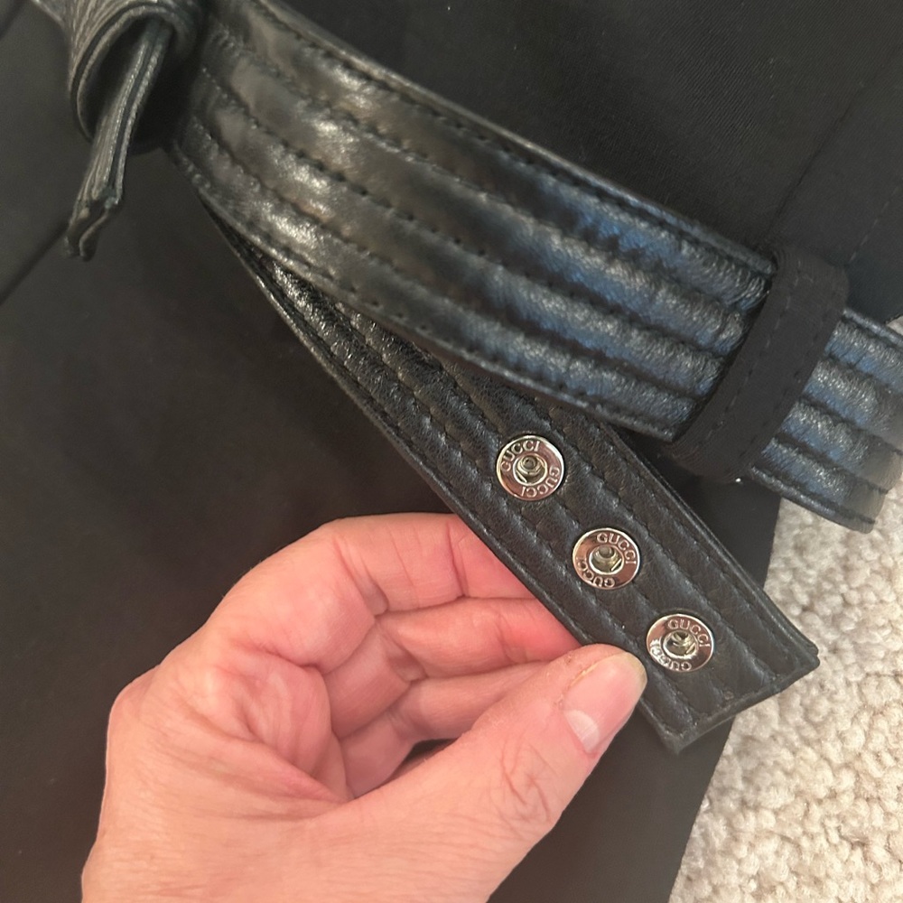 GUCCI Black Fitted Dress - Picture 9 of 15